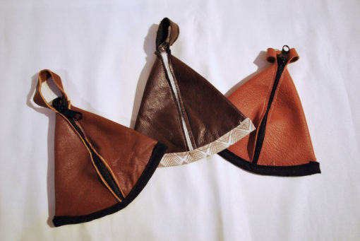 Boursette en tissu ou en cuir – Image 2