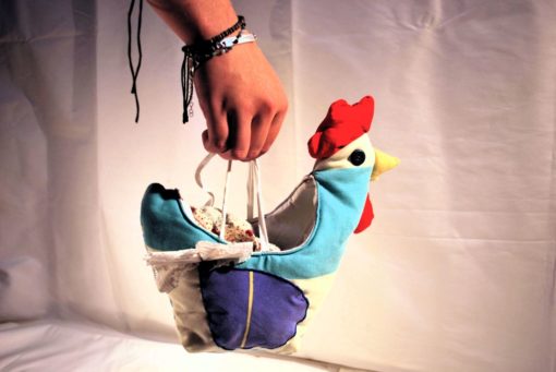 Panier poule Pâques