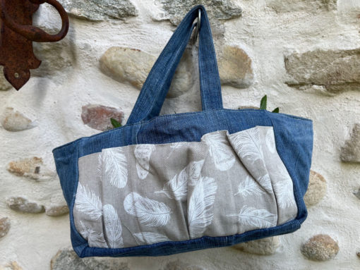 Sac panier rectangle réversible – Image 8