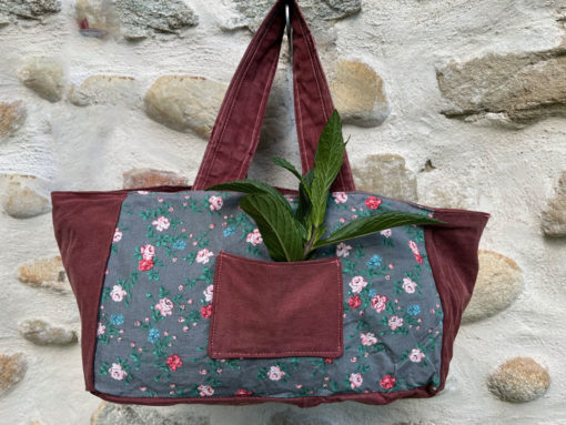 Sac panier rectangle réversible – Image 3