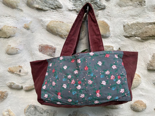 Sac panier rectangle réversible – Image 2