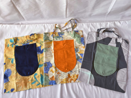 Tote bag pliable