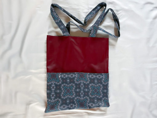 Grand sac à main simili cuir
