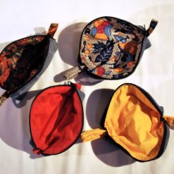 Mini trousse 1/2 cercles en jean
