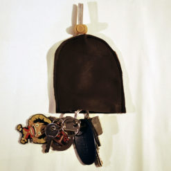 Porte-clés en cuir
